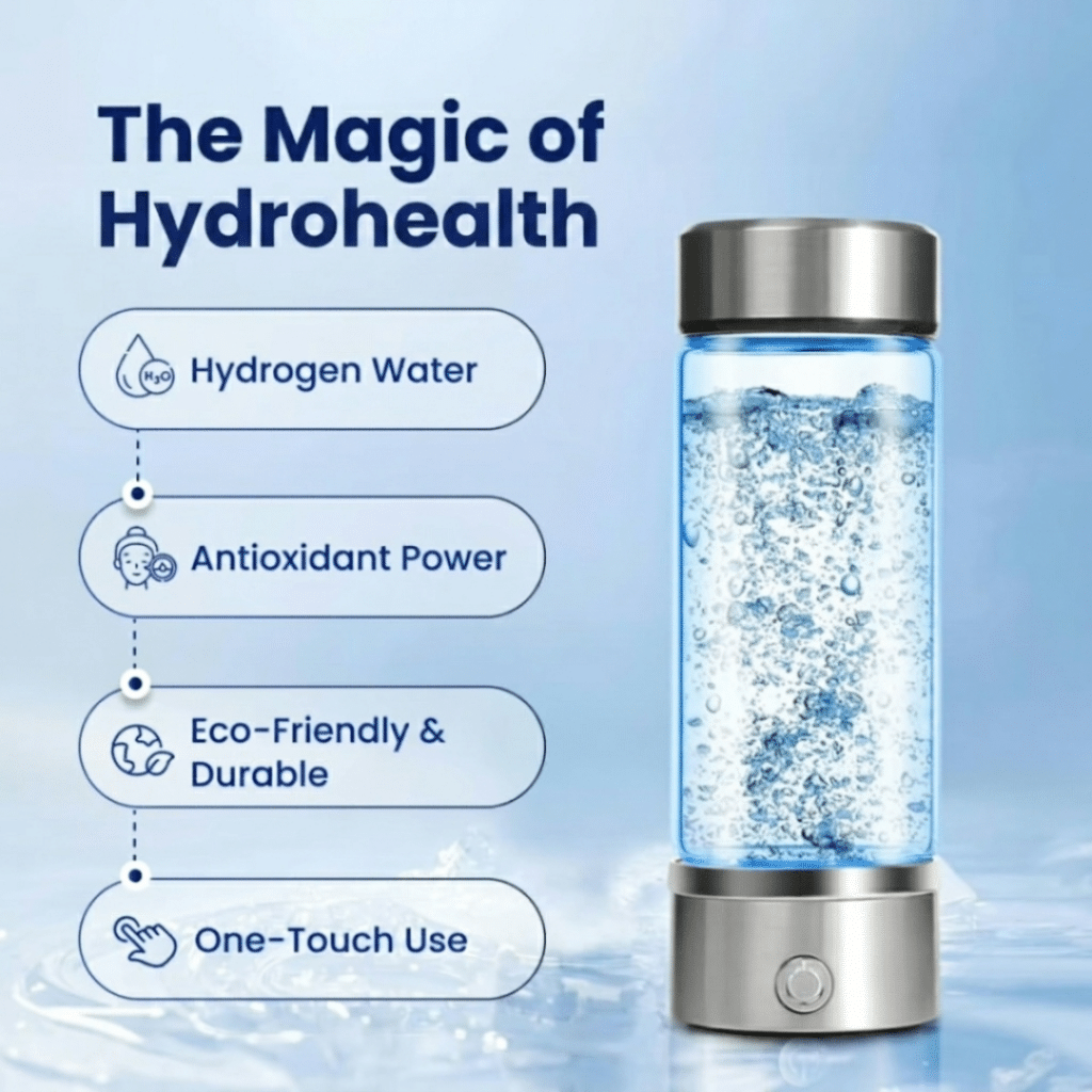Hydrohealth Hydrogen Water Bottle (Official Retailer) [year]