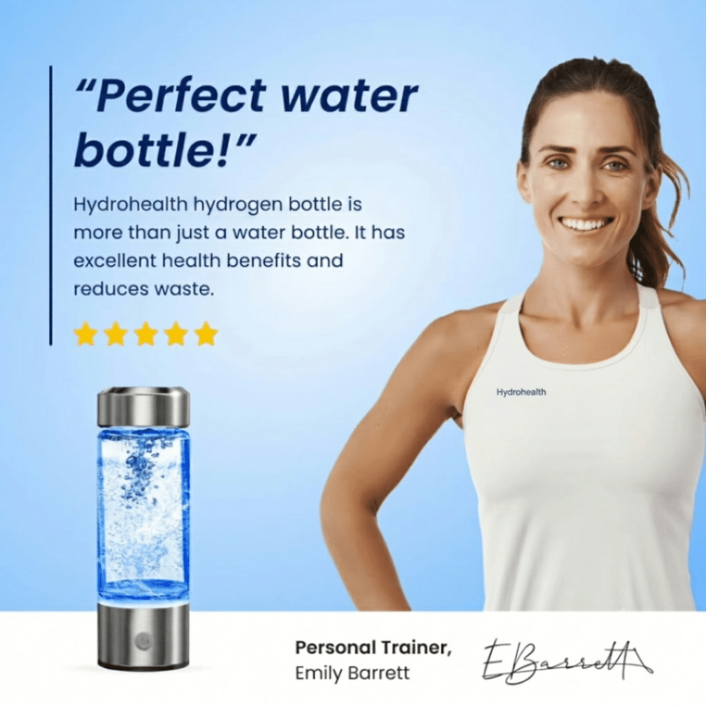 Hydrohealth Hydrogen Water Bottle (Official Retailer) [year]